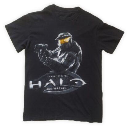 Big Kids Vintage Black Halo Decal Tee Size Lg