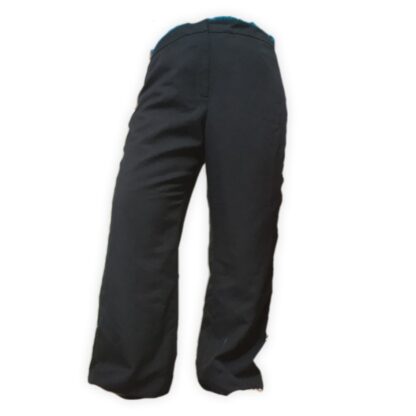 Pocket Less Pantsuit Black Slack