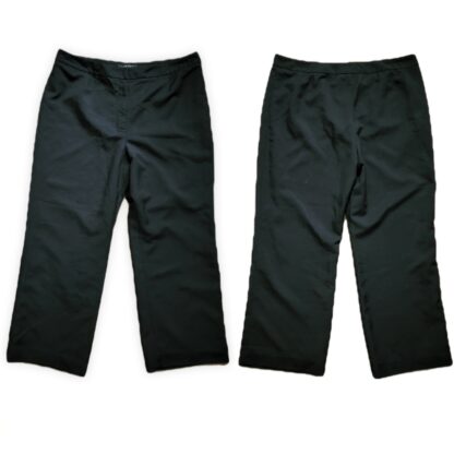 Pocket Less Pantsuit Black Slack - Image 2