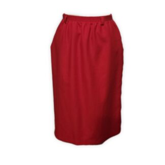 80's Vintage Classic Collections Red Skirt
