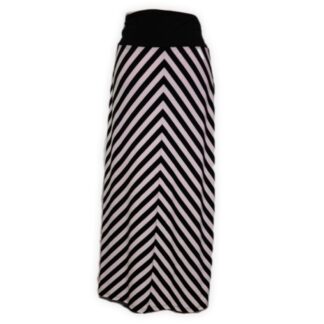 Black & White Full Maxi Skirt
