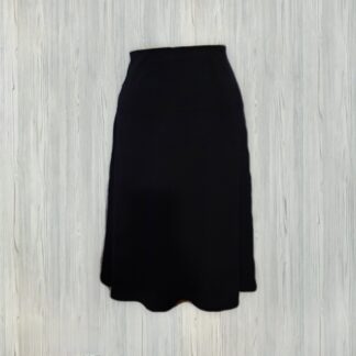 Full Waist Coverage Black Skirt