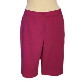 Bold Deep Pink Golf Shorts