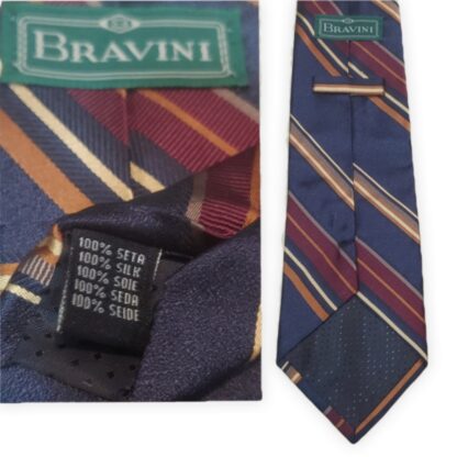 Bravini Vintage Ribbon Strip Tie - Image 3