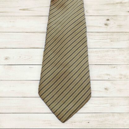 Stratford Vintage Mustard Strip Tie