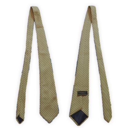 Stratford Vintage Mustard Strip Tie - Image 2