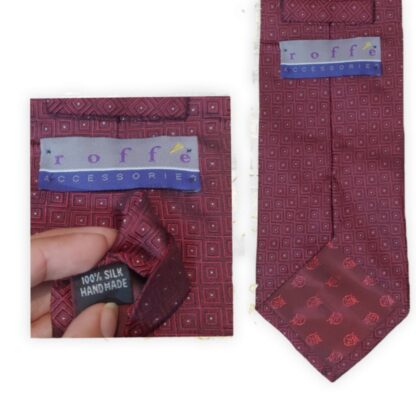 Roff's Accessories Red Maze Runner Tie - Image 3