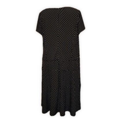 Full Figure Polka-Dot Dress - Image 3