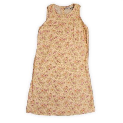 Spring Yellow Floral Dress - Image 3