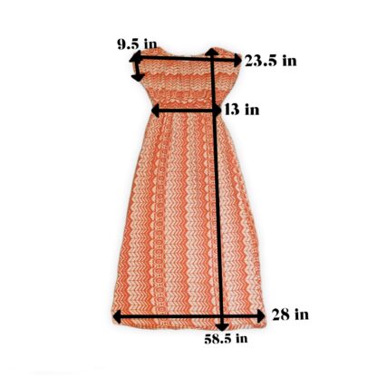 Hot & Delicious Geometric Design Maxi Dress - Image 7