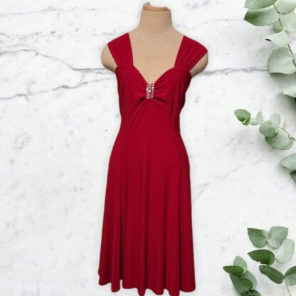 Red Semi Formal Dress by Reina