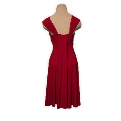 Red Semi Formal Dress by Reina - Image 2