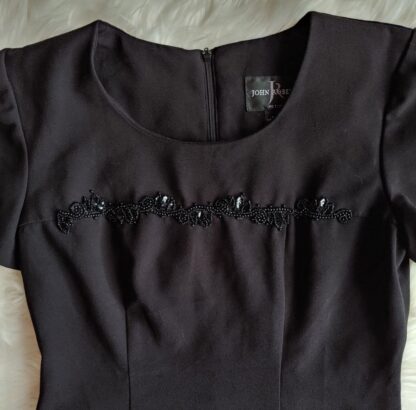 John Robers Petite Vintage Black Little Dress - Image 5