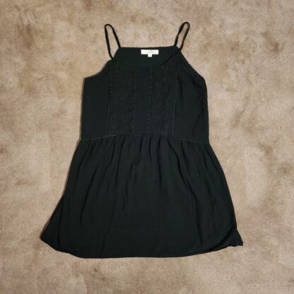 Retro Black Summer Dress by Loft - Image 3