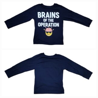 Kids Brains of the Operation Long Sleeve Shirt Sz XS