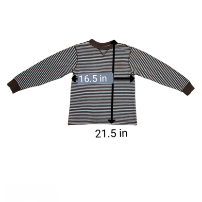 Kids Gap Long Sleeve Strip Shirt Size 8 - Image 7