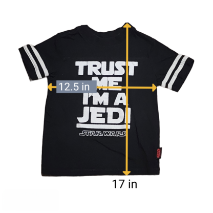 Kids Trust Me I'm a Jedi Short Sleeve Shirt Sz 5T - Image 8