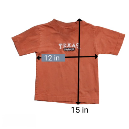 Little Kids Texas Longhorns Short Sleeve Shirt Sz 2T - Image 8