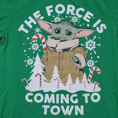 Kids The Force is Coming To Town Tee Sz Med - Image 4