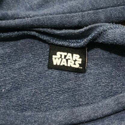 Cool Blue Star Wars Long Sleeve Crop Top Sweatshirt Sz Med - Image 6