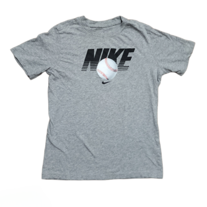 Kids Grey The Nike Tee Sz Lg