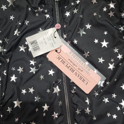 Big Kids Sliver & Stars Reversible Vest Sz 14 - Image 5