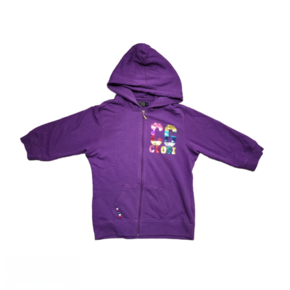 Big Kids Purple CG Coogi Hoodie Sz Lg