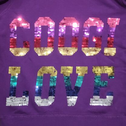 Big Kids Purple CG Coogi Hoodie Sz Lg - Image 6