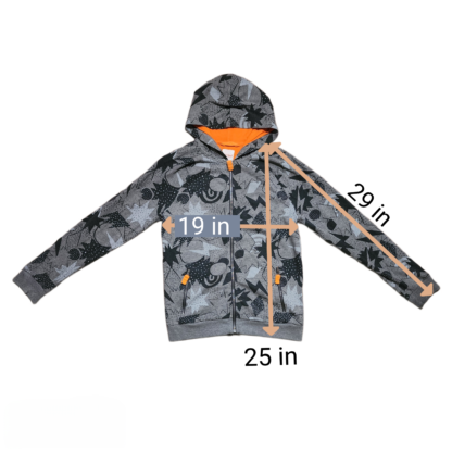 Big Kids Action Pack Hoodie Zip Down Hoodie Sz Lg - Image 6