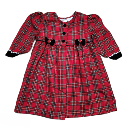 Cute Plaid Over Top Outfit Sz 4t - Image 2