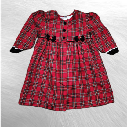 Cute Plaid Over Top Outfit Sz 4t