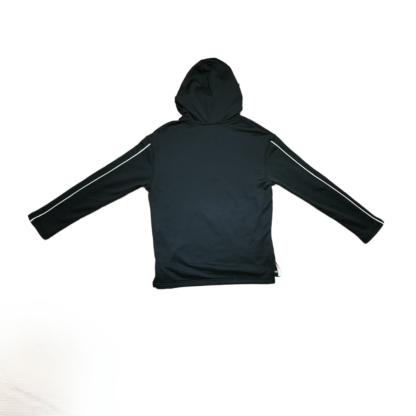 Kids Black & White Under Armor Hoodie Sz YMed - Image 3