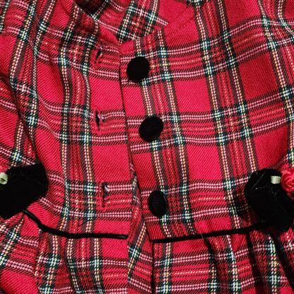 Cute Plaid Over Top Outfit Sz 4t - Image 4