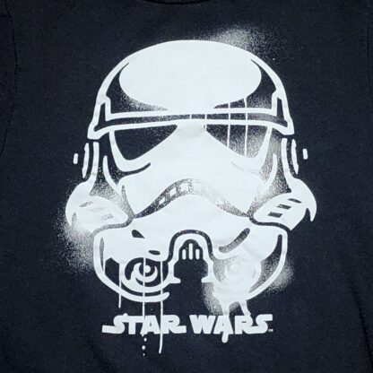 Kids The Dark Side Black & White Sweater Sz Med - Image 3