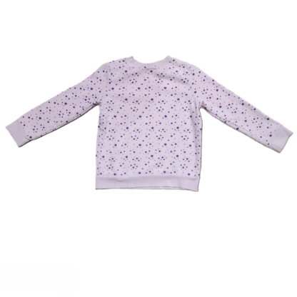 Kids Pink & Purple Stars Sweater Sz Med - Image 3