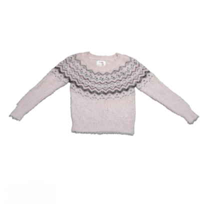 Kids Knitted Fluff Sweater Sz 8