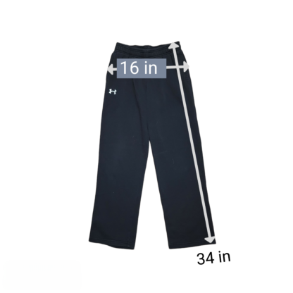 Kids Loose Fit Fleece Pants Sz YMed - Image 5