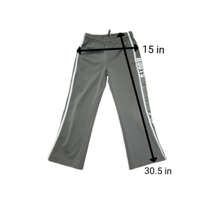 A Cool Grey Wide Ankle Pants Sz 7 - Image 6