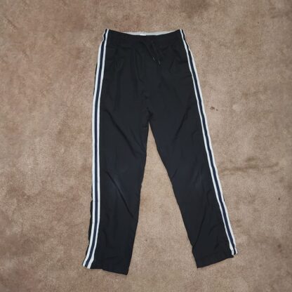 Kids Black & White Strip Open Ankle Pants Sz 12 - Image 4